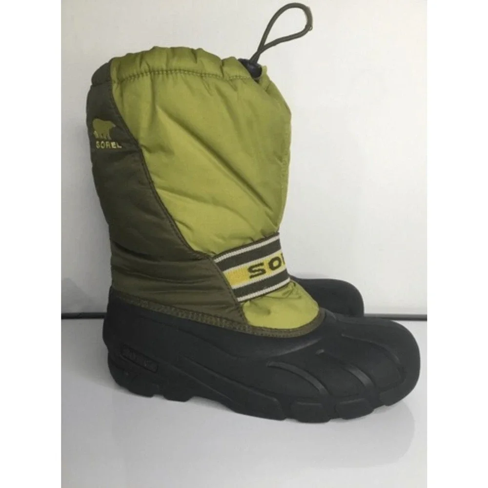 Sorel Adjustable Insulated‎ Waterproof Mid Calf Winter Boots Women 6 Vietnam